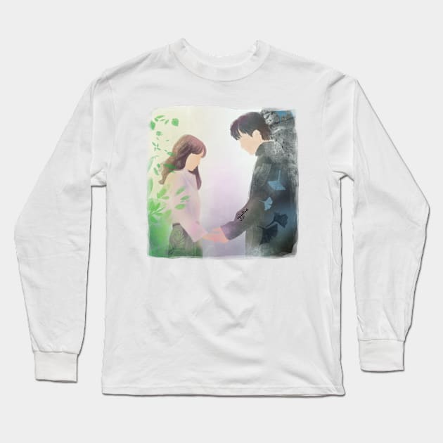 Doom at your service 03 Long Sleeve T-Shirt by Giullia - Yeppeunyeppeun Art